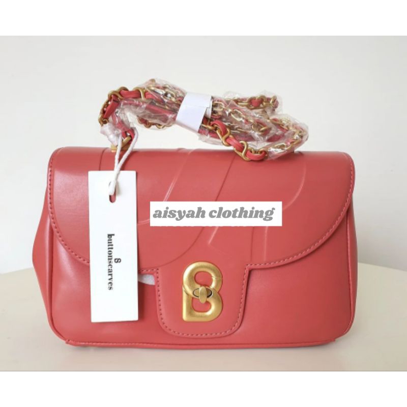 SALE UNDER TAG - new Buttonscarves bag - Alma Flap Bag Small (jual rugi)