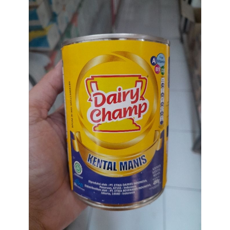 

susu kental manis Dairy Champ 480gr