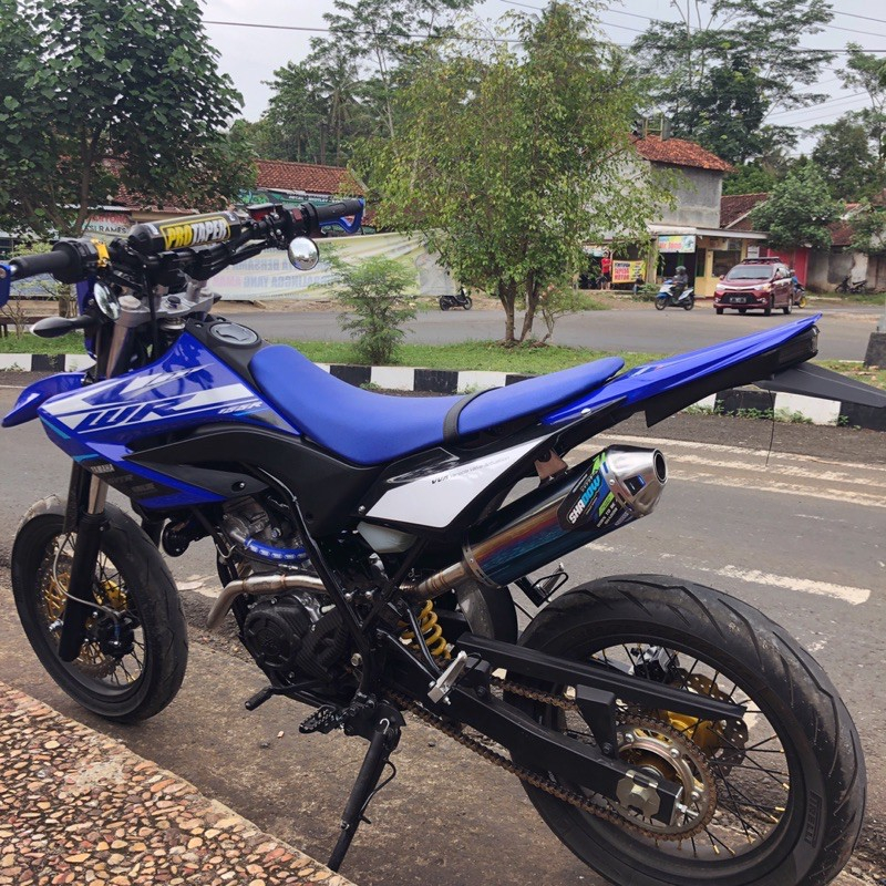 Knalpot shadow exhaust system type Rocks V2 yamaha wr 155 BEST SELLER 