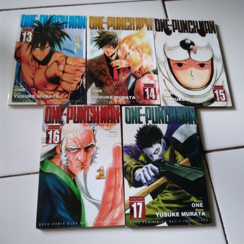 Komik One Punch Man 13-17 Fullset