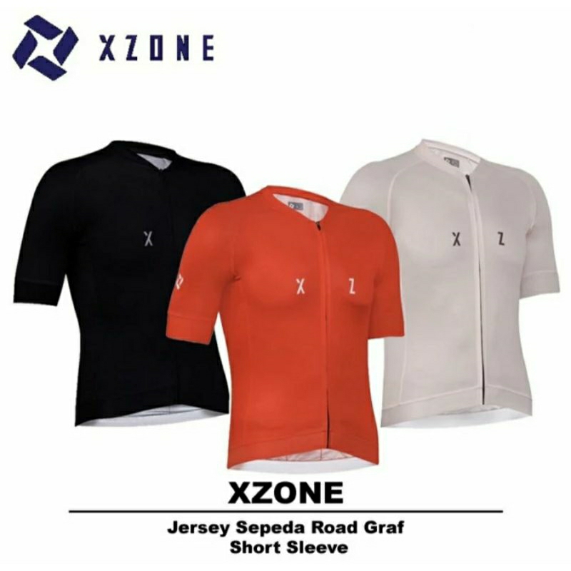 Jersey Xzone Graf short sleeve jersey sepeda road