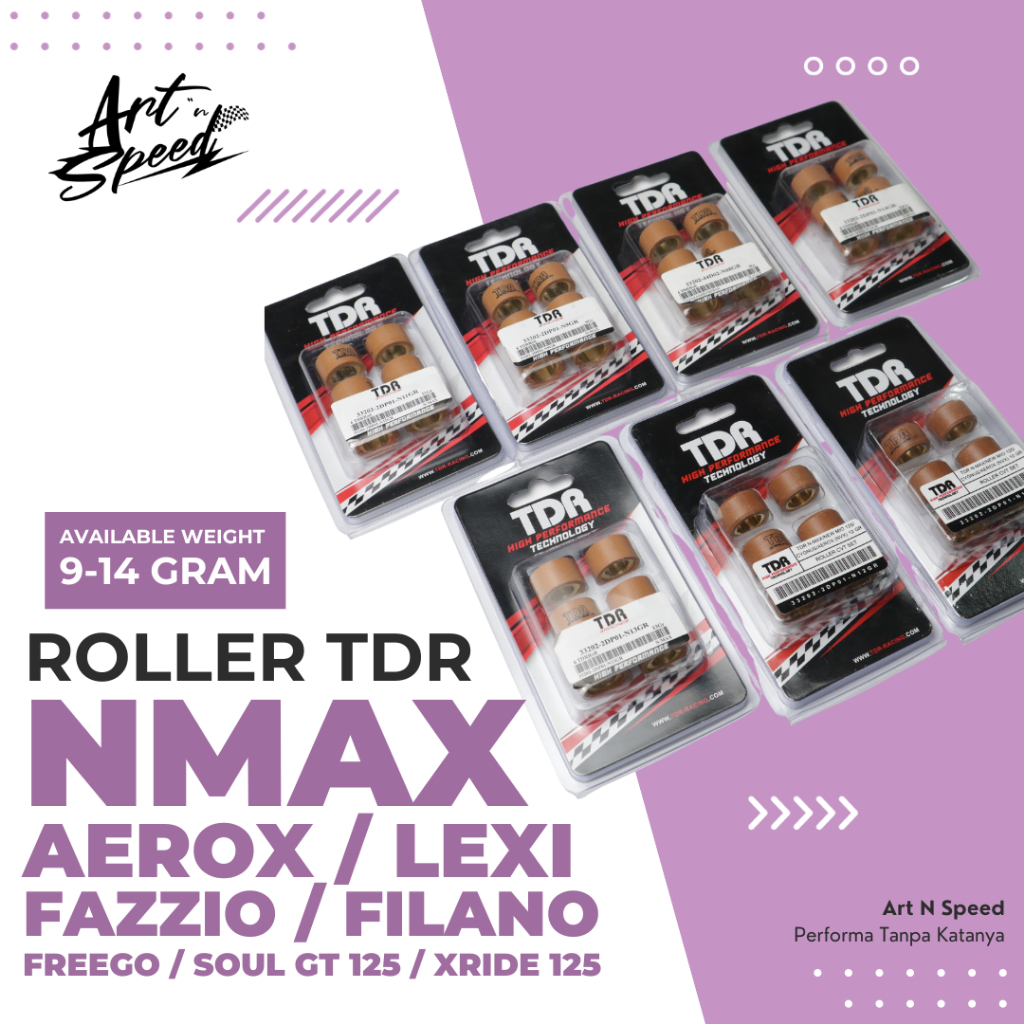 ROLLER TDR NMAX / AEROX / LEXI / FAZZIO / FILANO / FREEGO