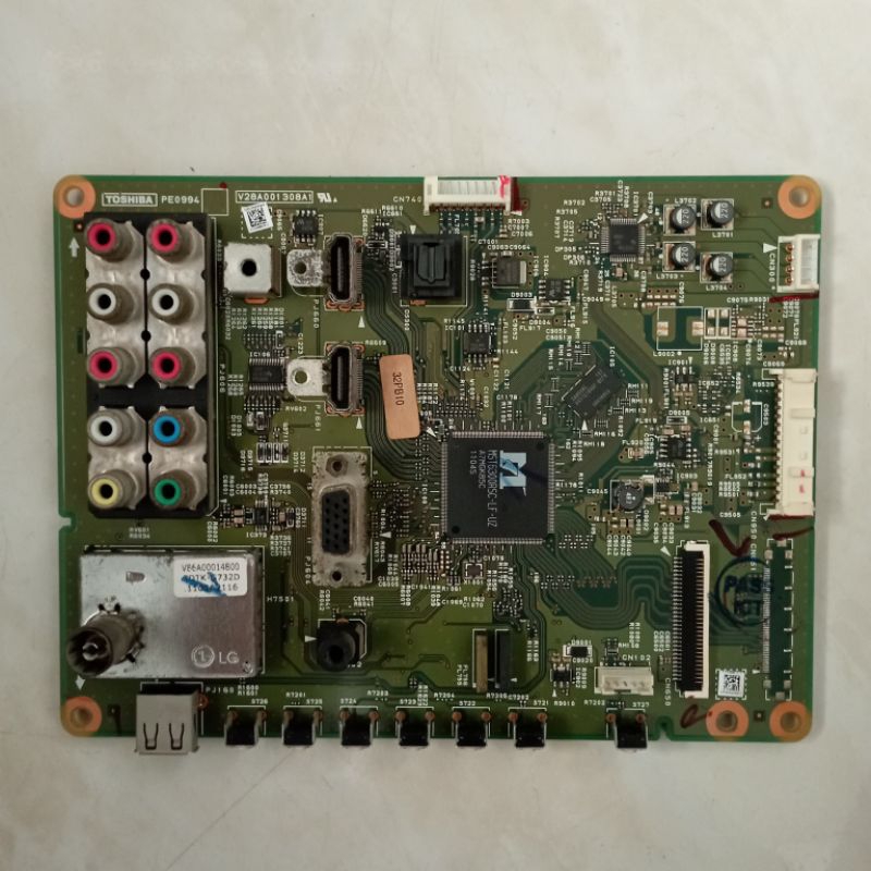MB MOBO MAINBOARD MODULE MESIN TV TOSHIBA 32PB10E/32PB10E2/32PB10E3