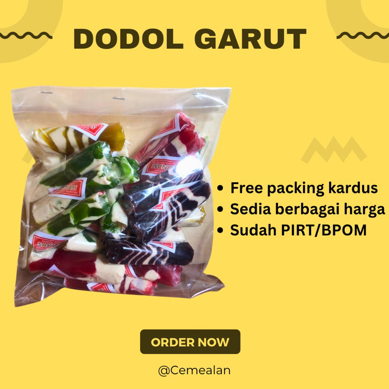

Dodol garut asli cemilan manis