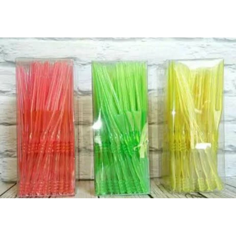 Garpu kue/garpu plastik kecil. starpartypgs