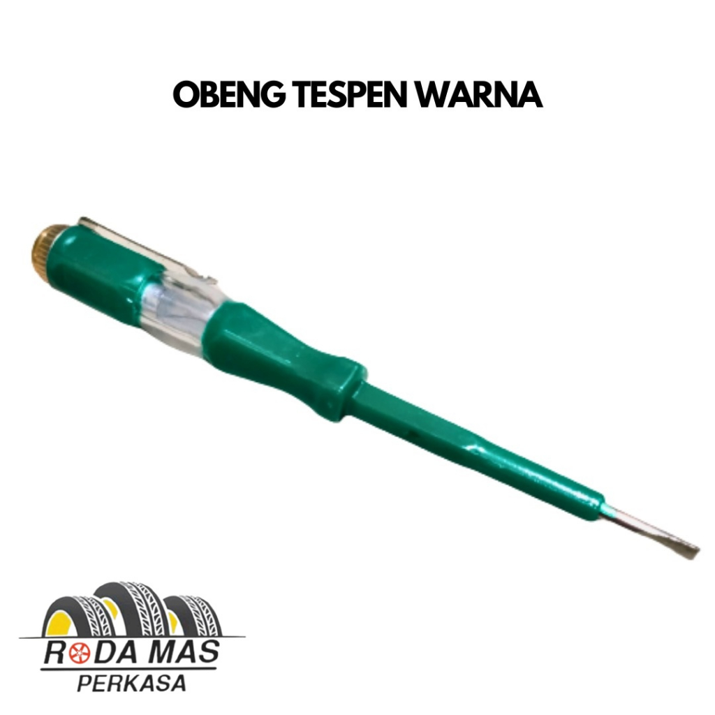 OBENG MIN/SCREWDRIVER TESPEN/TEST PEN MS-18 VOLTAGE TESTER AC/DC kecil RMP