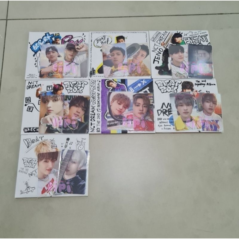 [BACA DESKRIPSI] wts want to sell ready stock official unsealed album digipack beatbox fullset pc ph