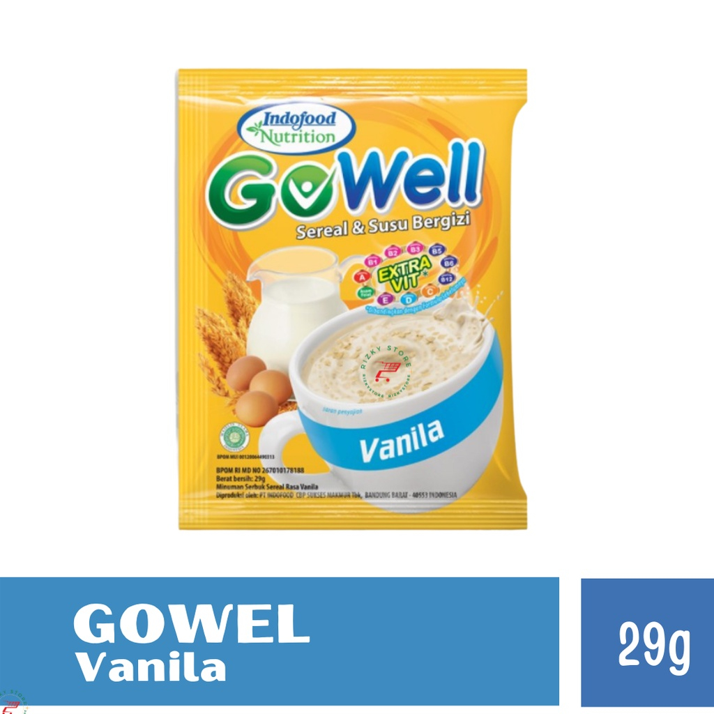 

GoWell Sereal&Susu - Vanilla (1sachet)