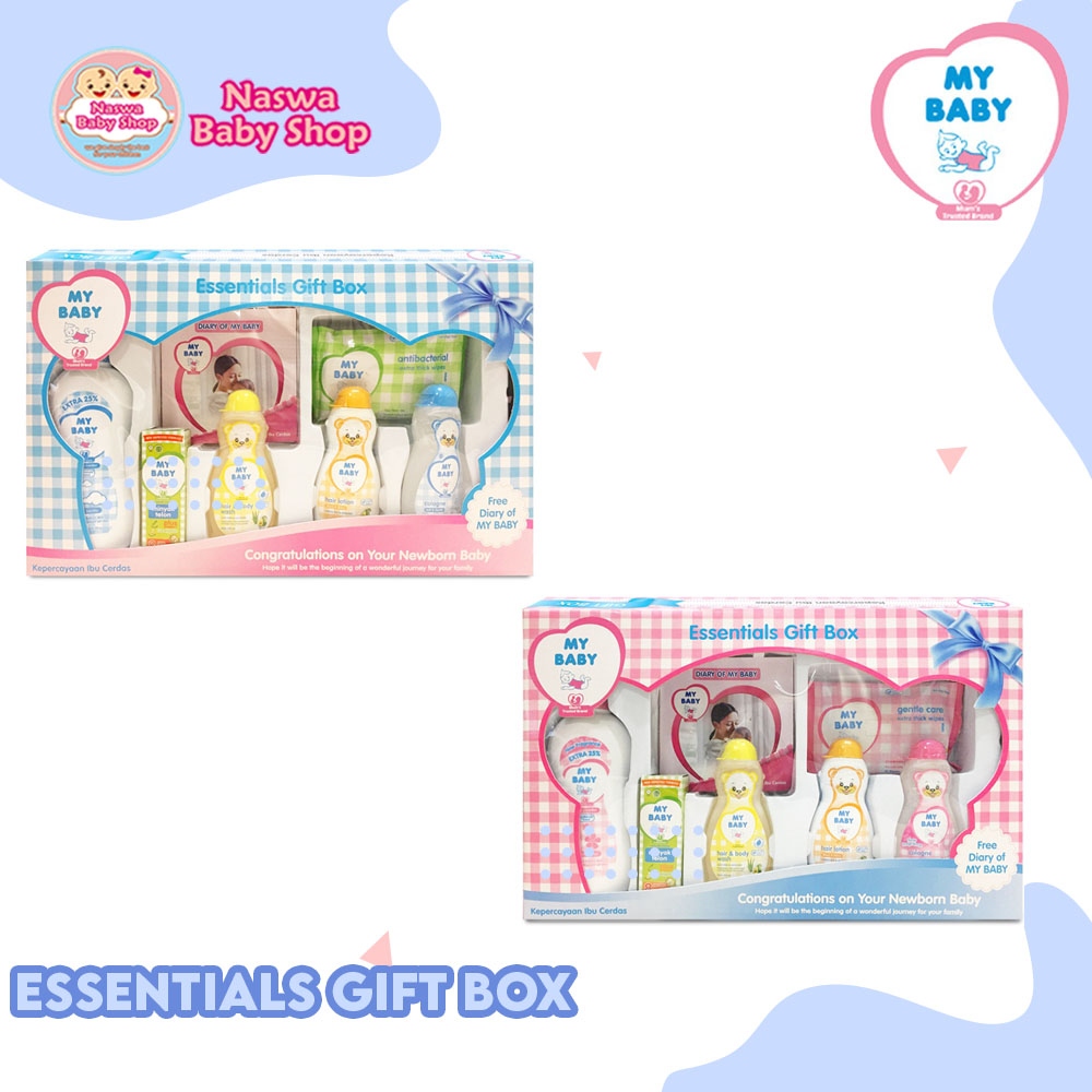My Baby Gift Box Paket Perlengkapan Perawatan Bayi