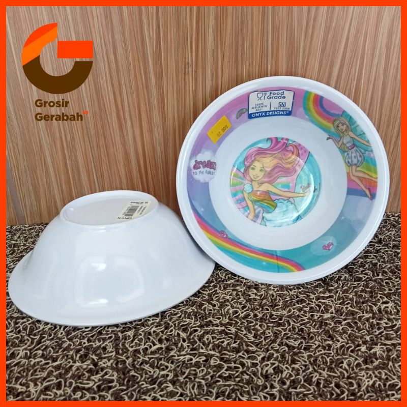 mangkok soto/soup barbie 7" ONYX 2407