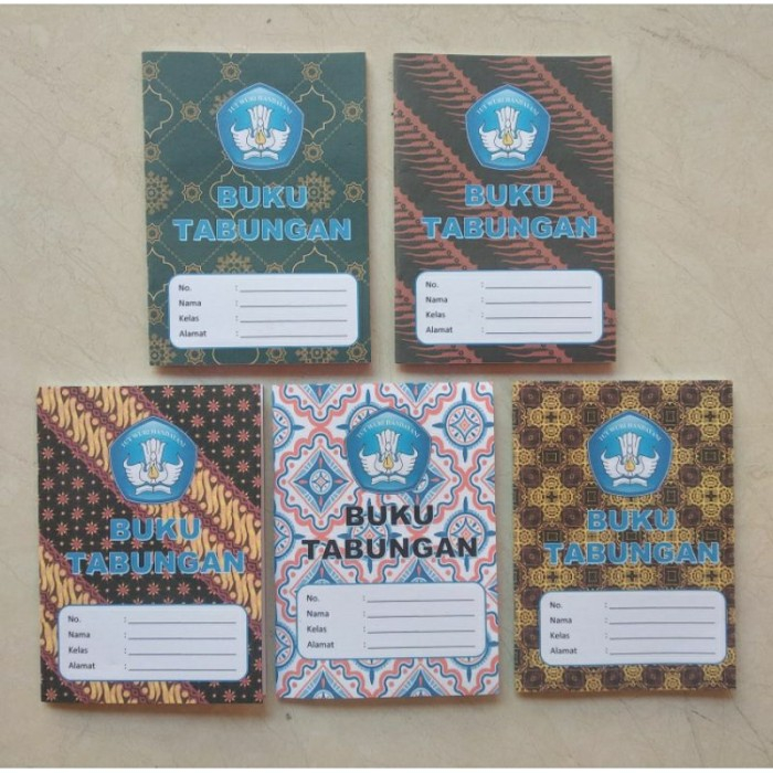 

BUKU TABUNGAN KECIL BATIK