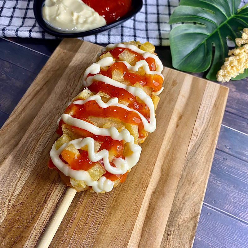 

OMOISHI Corndog Kentang Sosis Mozarella