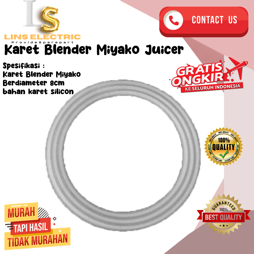 Karet Blender Miyako Silicon Seal Blender Miyako