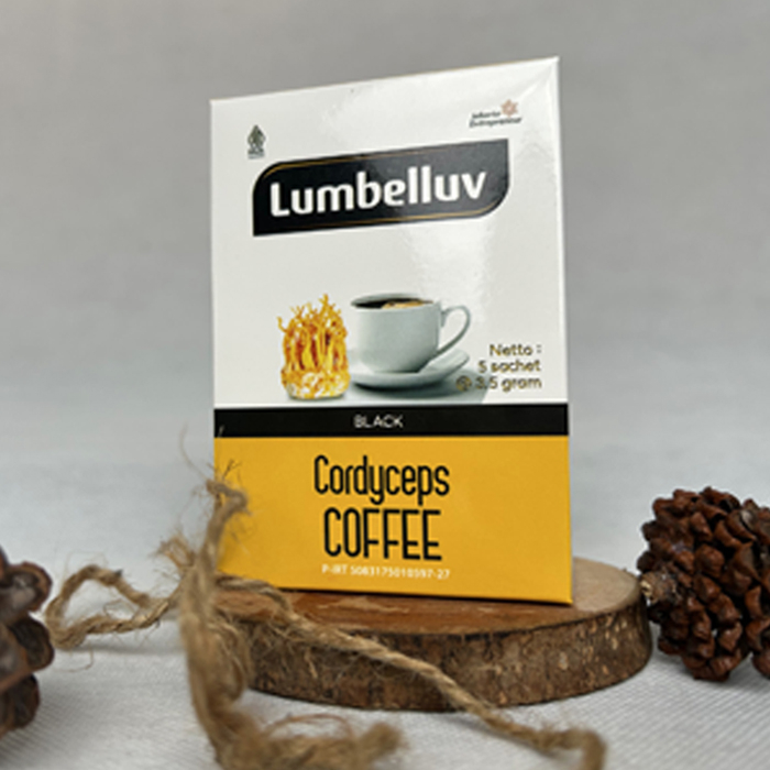 

Lumbelluv Kopi Cordyceps 17.5 gr 5 sachet