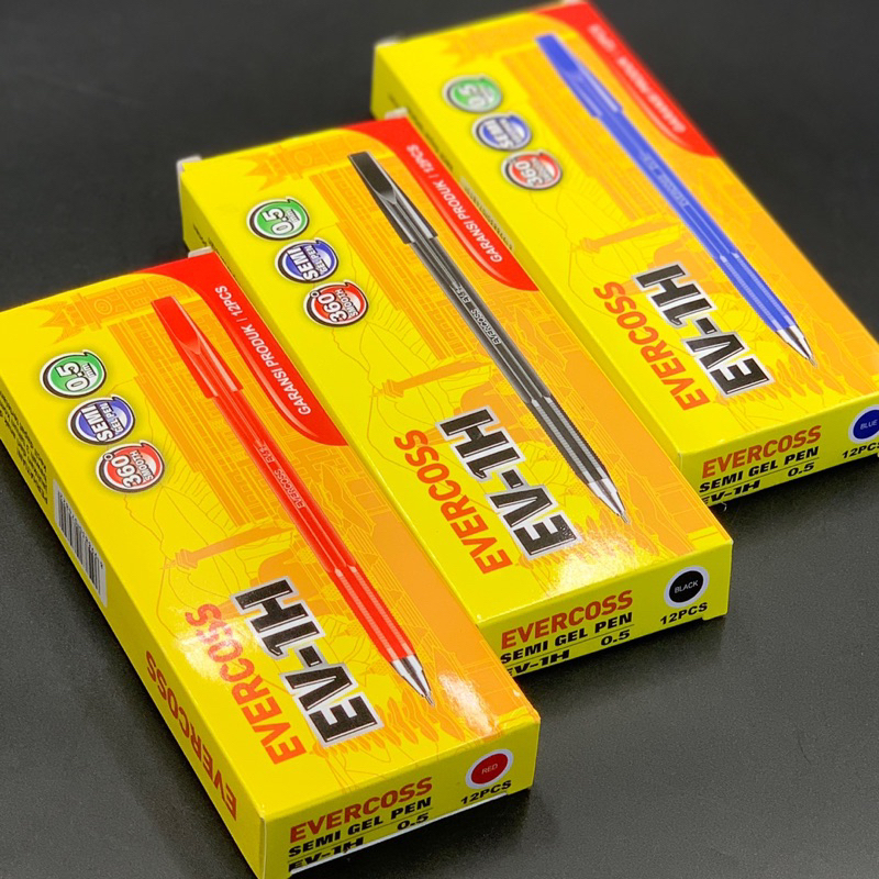 

Pulpen semi gel EVERCOSS EV-1H