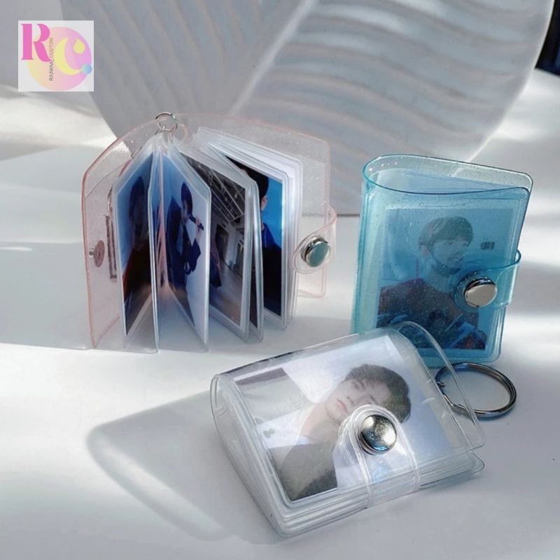 Gantungan Kunci Album Mini Free cetak foto isi 16 foto ukuran 1 inch - Album Foto - Album Foto Mini