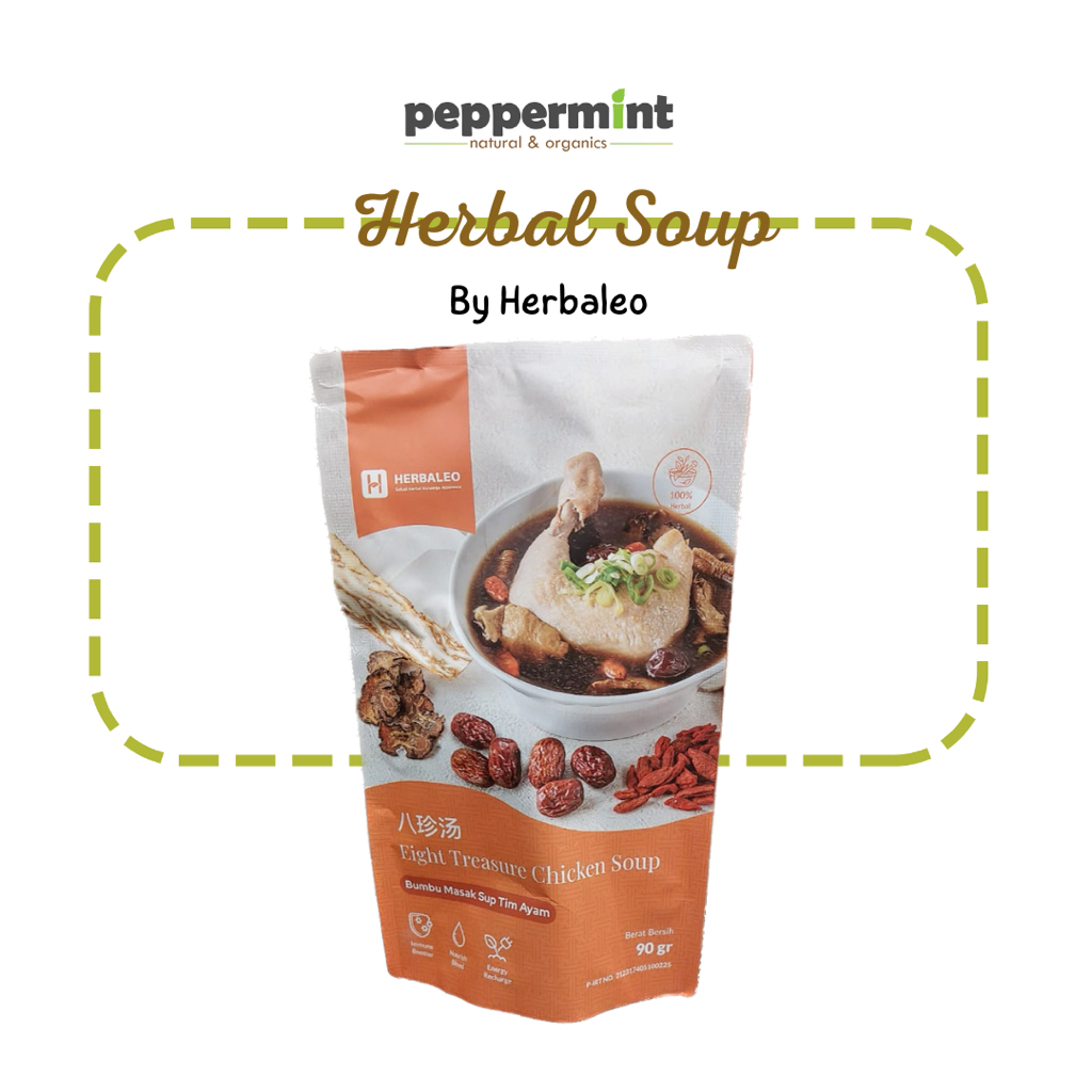 

Herbaleo Chicken Soup Eight Treasure (90 gr) / Sup Ayam Herbal
