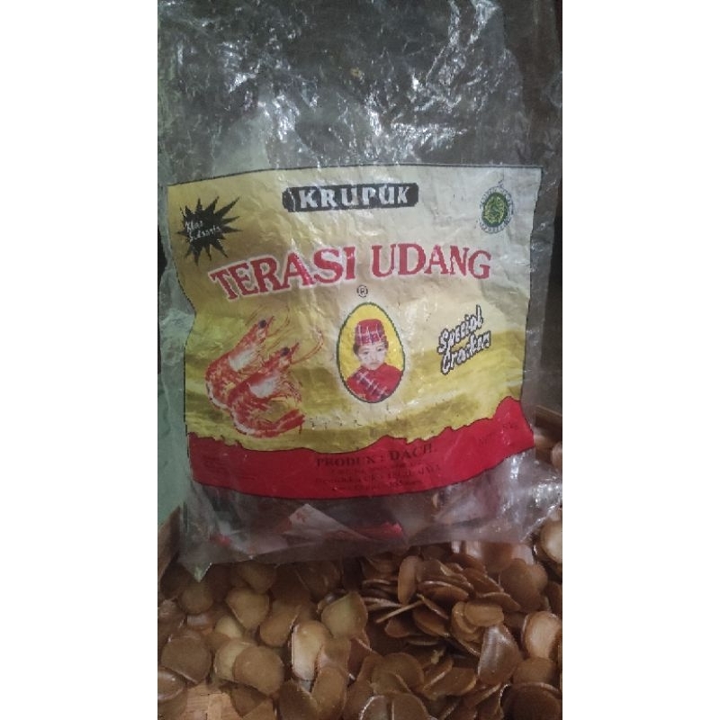 

KRUPUK TERASI DACIL MENTAH / 250gr, 500gr, 1kg / KHAS RASA GURIH RENYAH