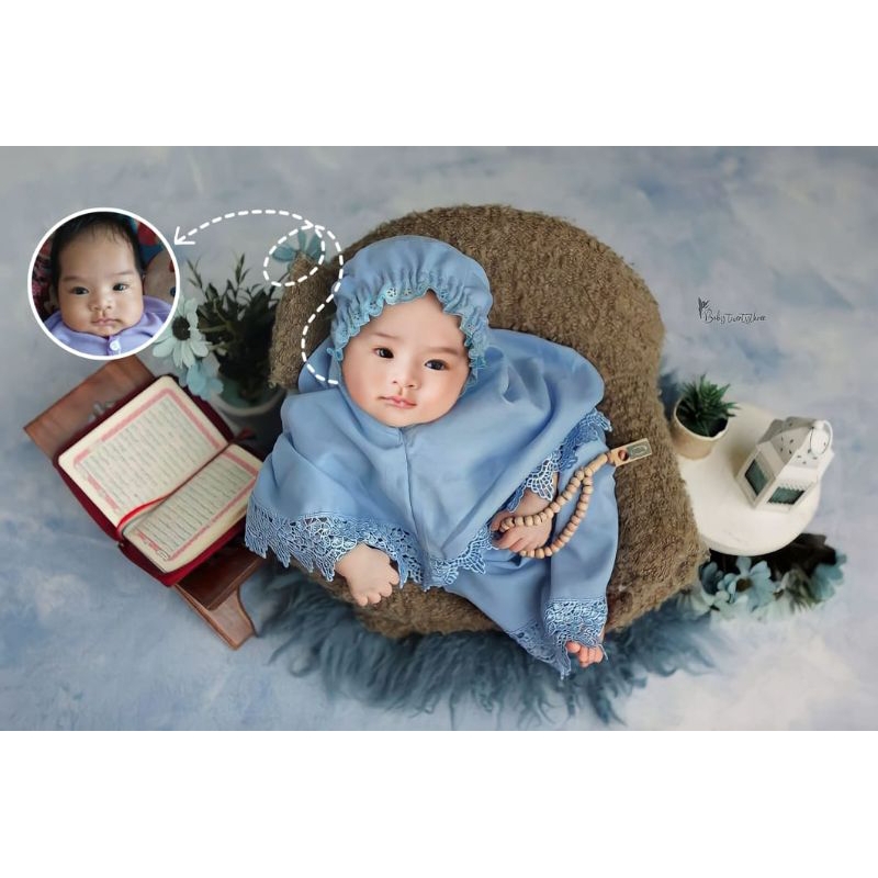 EDIT FOTO PREMIUM BAYI NEWBORN +CETAK DAN BINGKAI