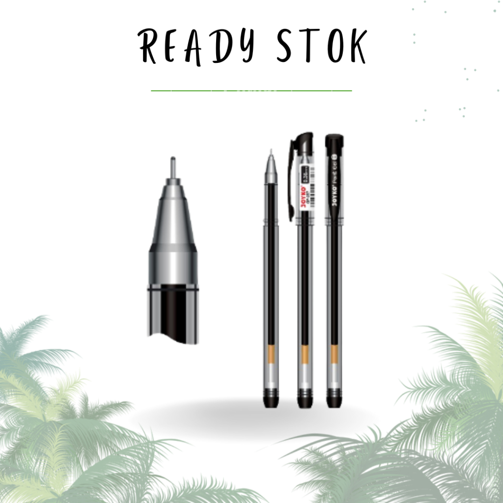 

GEL PEN GP-257 POINT GEL JOYKO (PCS) / BALL PEN / BALLPOINT / PULPEN / GP-257 POINT GEL JOYKO 0.38 mm (PCS)