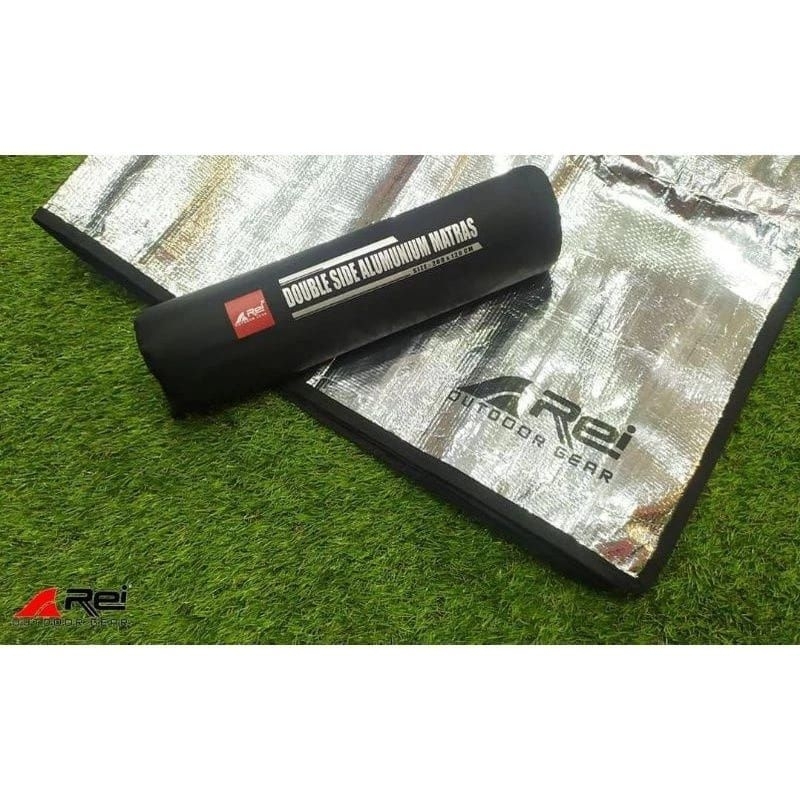 Matras Rei Allumunium Double Side / Matras Camping Alloy / Matras Outdoor Camping Rei ORIGINAL