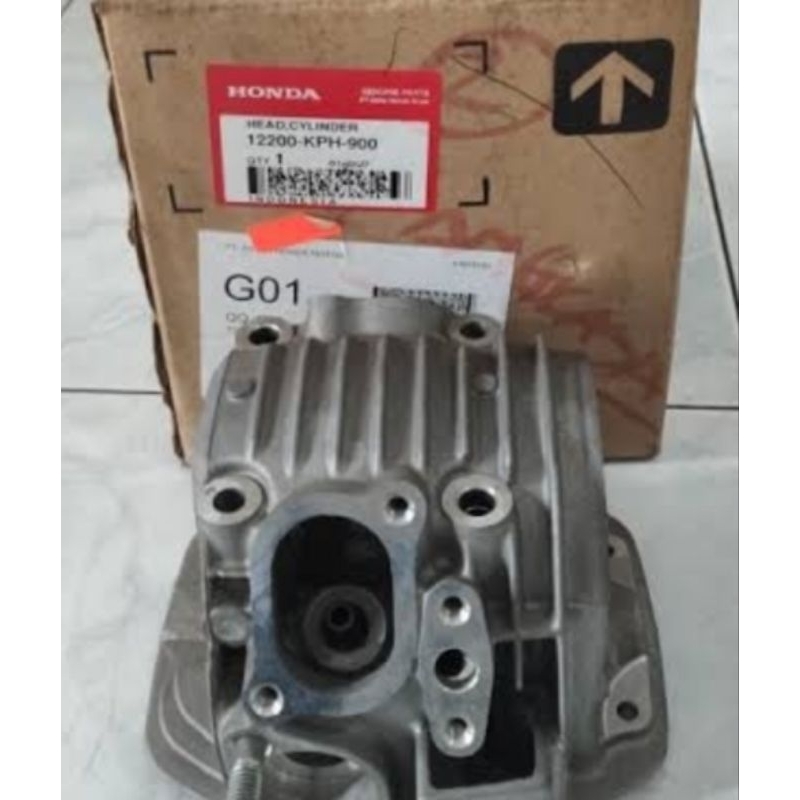 HEAD CYLINDER SUPRA X125 ORIGINAL AHM 12200 KPH 900