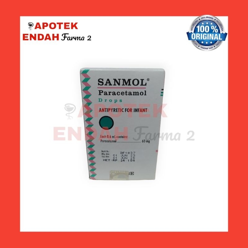 SANMOL DROP demam & nyeri untuk bayi
