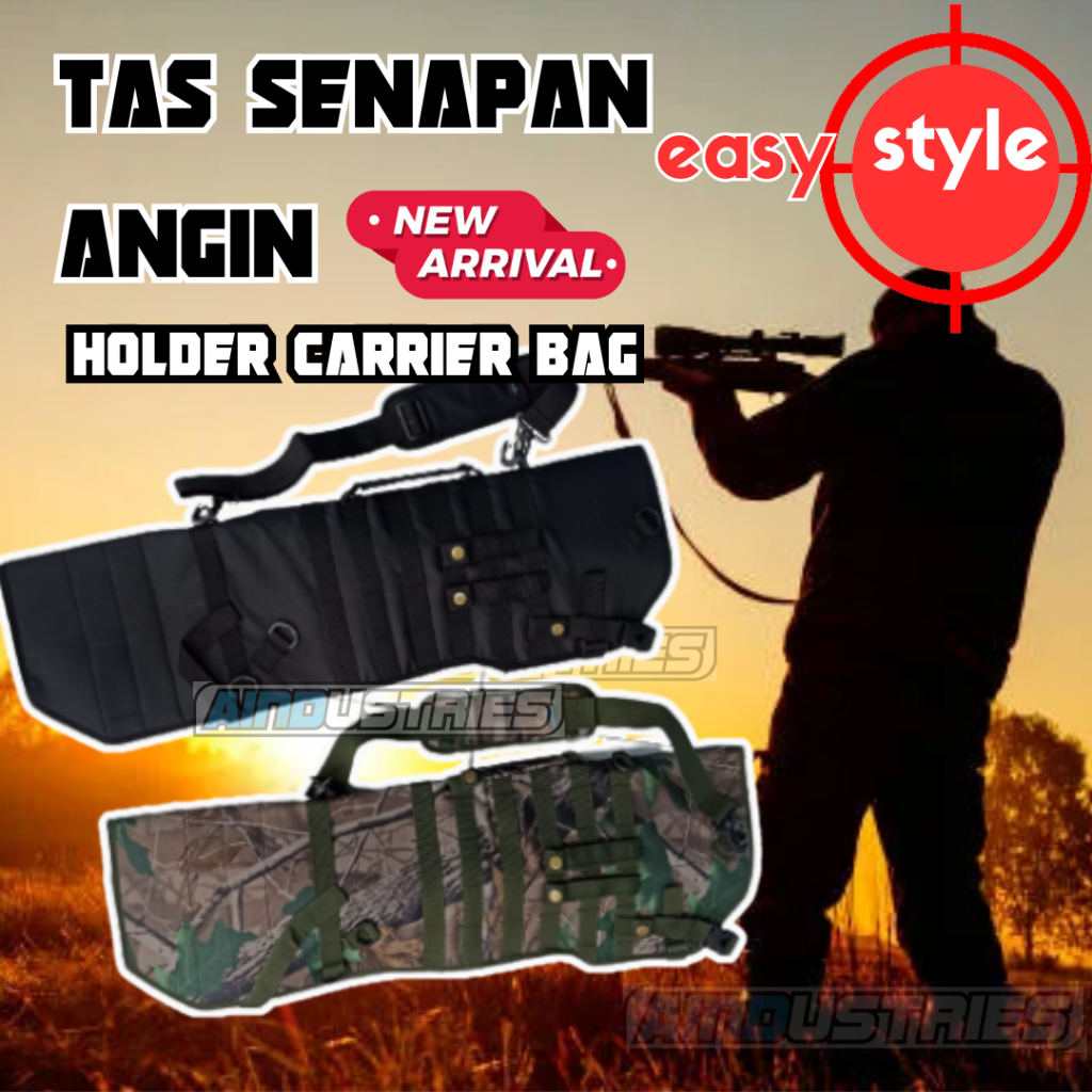 Tas PCP tebal jahitan kuat sling bahu empuk ringkas bisa dilipat bahan tebal jahitan kuat