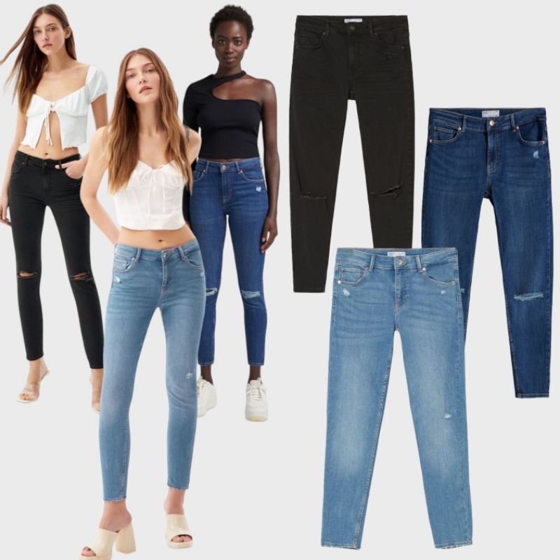Y. Celana Jeans Wanita Bershka