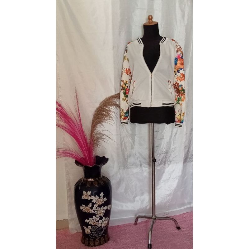 Jacket bomber & jacket rajut