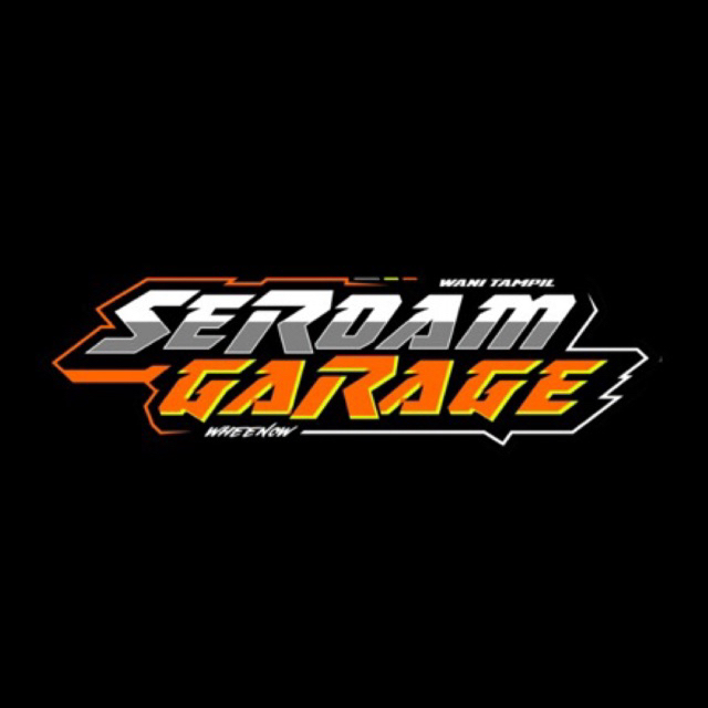 Stiker SERDAM GARAGE V3