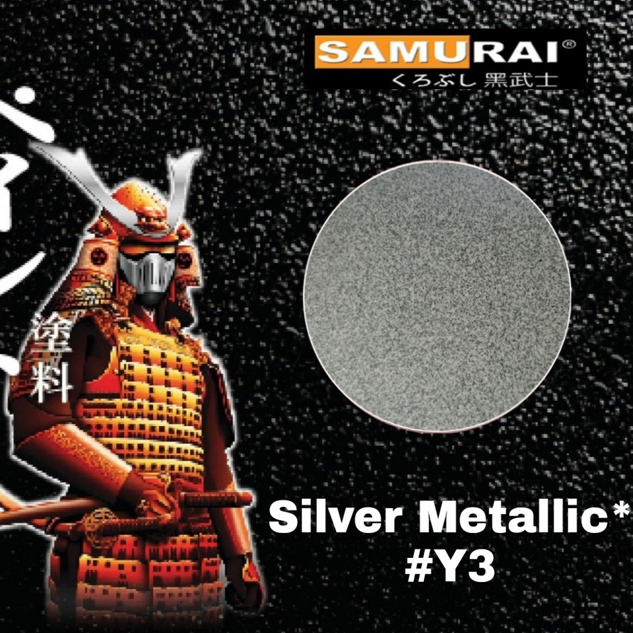 

GROSIR.COD. Samurai Paint Silver Metallic Y3 cat pilok warna silver metalik yamaha samurai