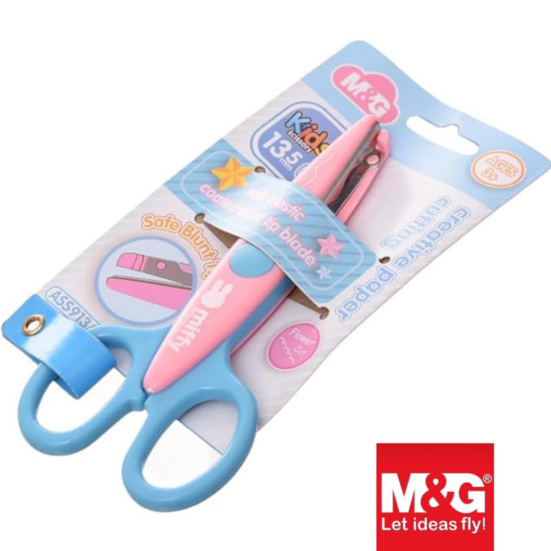 

M&G Kids Scissors Gerigi | Gunting Anak Zig-Zag