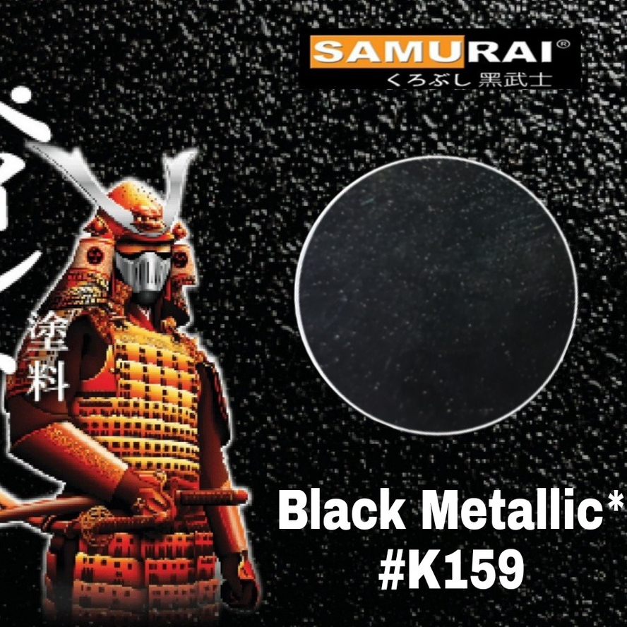

GROSIR.COD. Black Metallic K159 / kawasaki hitam / cat samurai / pilok samurai / samurai paint