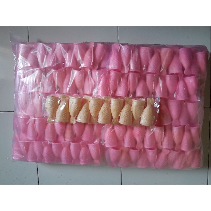 

cone eskrim ikan isi 250 pcs