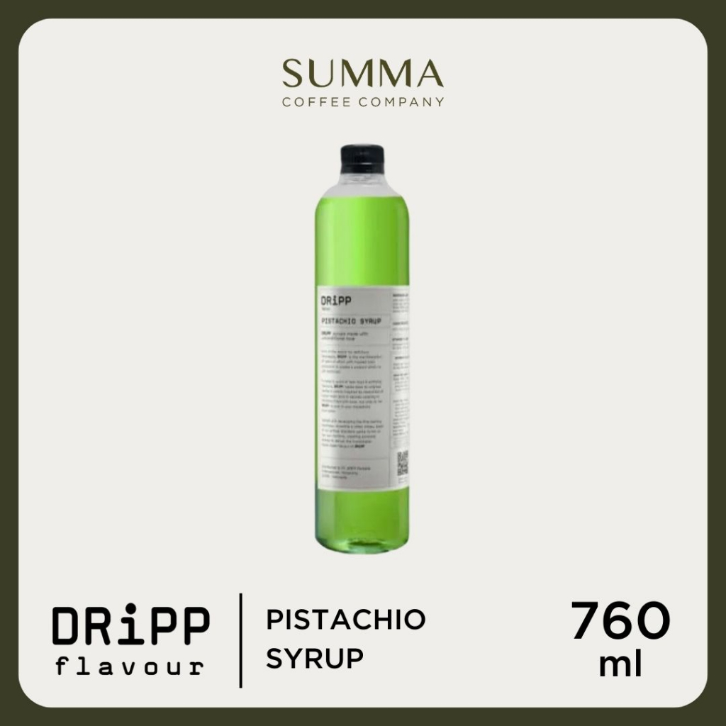 

DRiPP Pistachio Syrup - Sirup Rasa Pistachio 760 ml