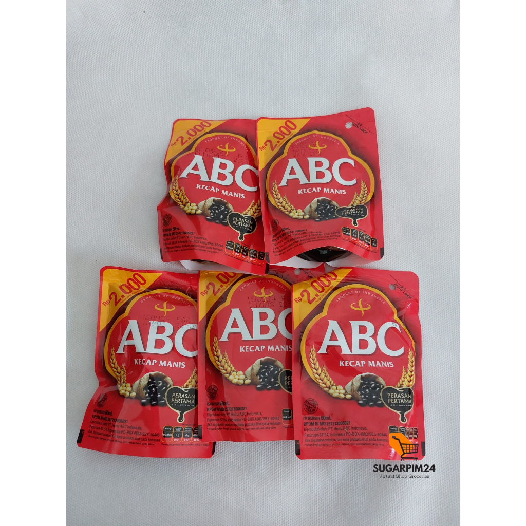 

Kecap manis ABC refill 60ml / 75gr