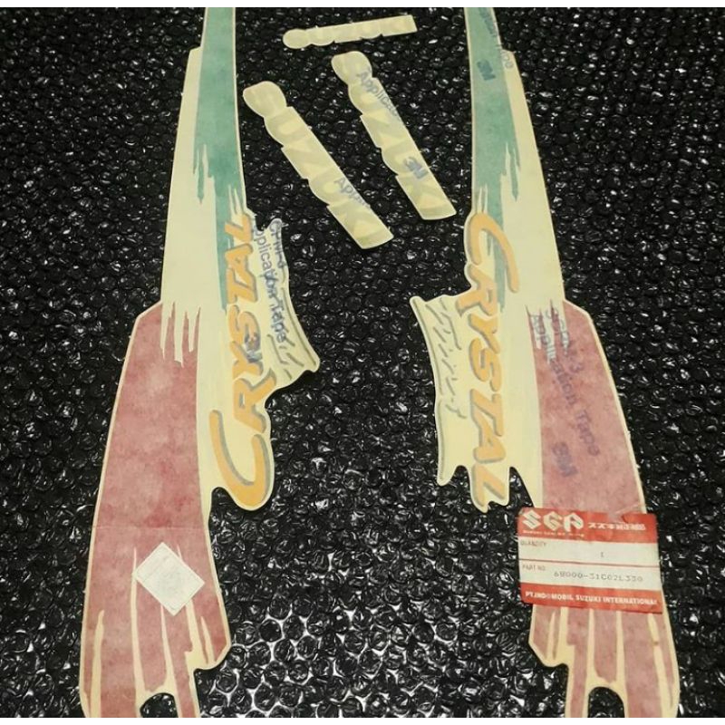 Striping list polet suzuki crystal tune original sgp