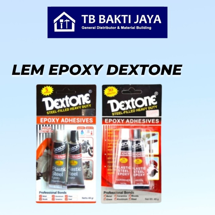 Lem Epoxy / Lem Besi Dextone / Lem Besi Epoxy
