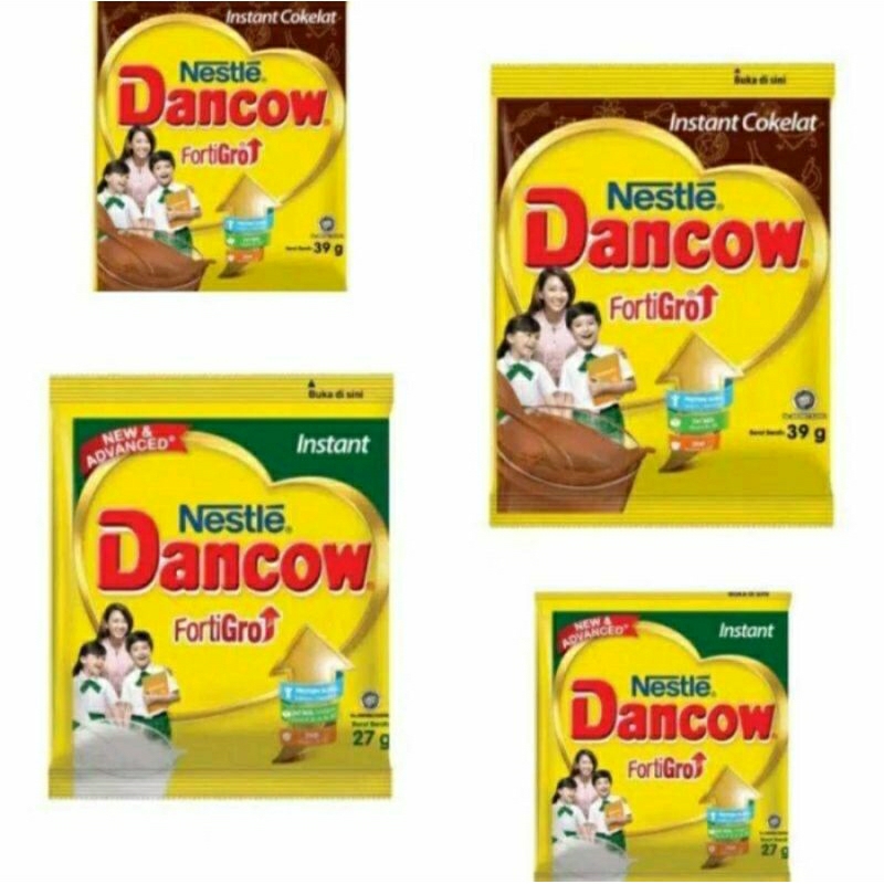 

Susu nestle DANCOW fortigro 1 Renteng isi 10 sachet