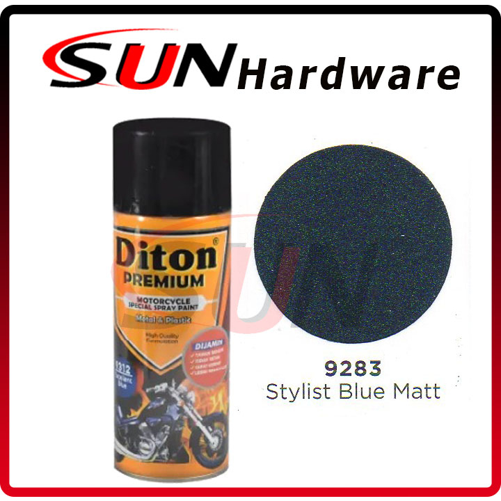 Pilox DITON PREMIUM 400 cc Stylish Blue Matte 9283 Pilox Pylox Cat Semprot