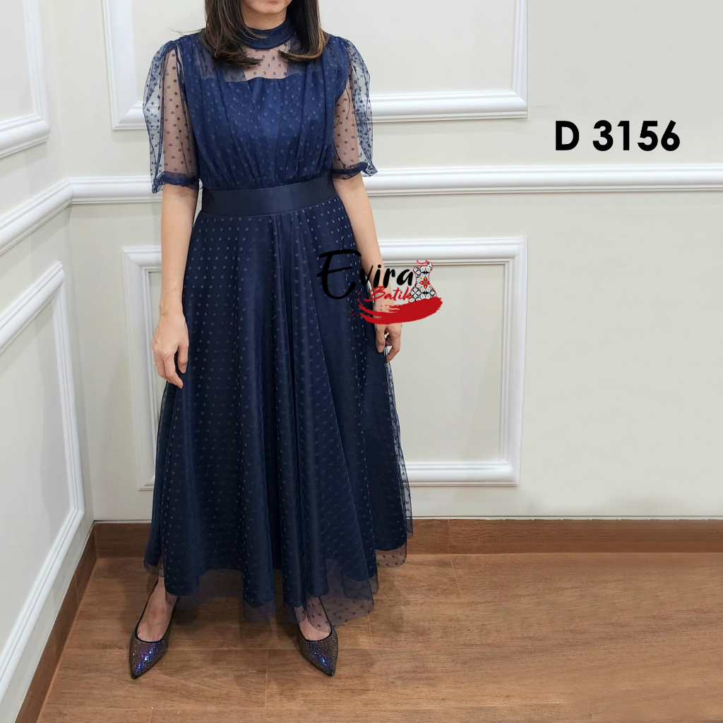 Dress Wanita Modern D 3156 / Dress Wanita Keren / Dress Wanita Outfit Kondangan By Evira Batik