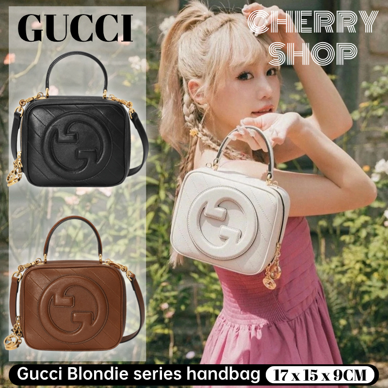 100% Authentic✨Gucci Blondie Series Tas Tangan Wanita/Tas Kurir/Tas Bahu