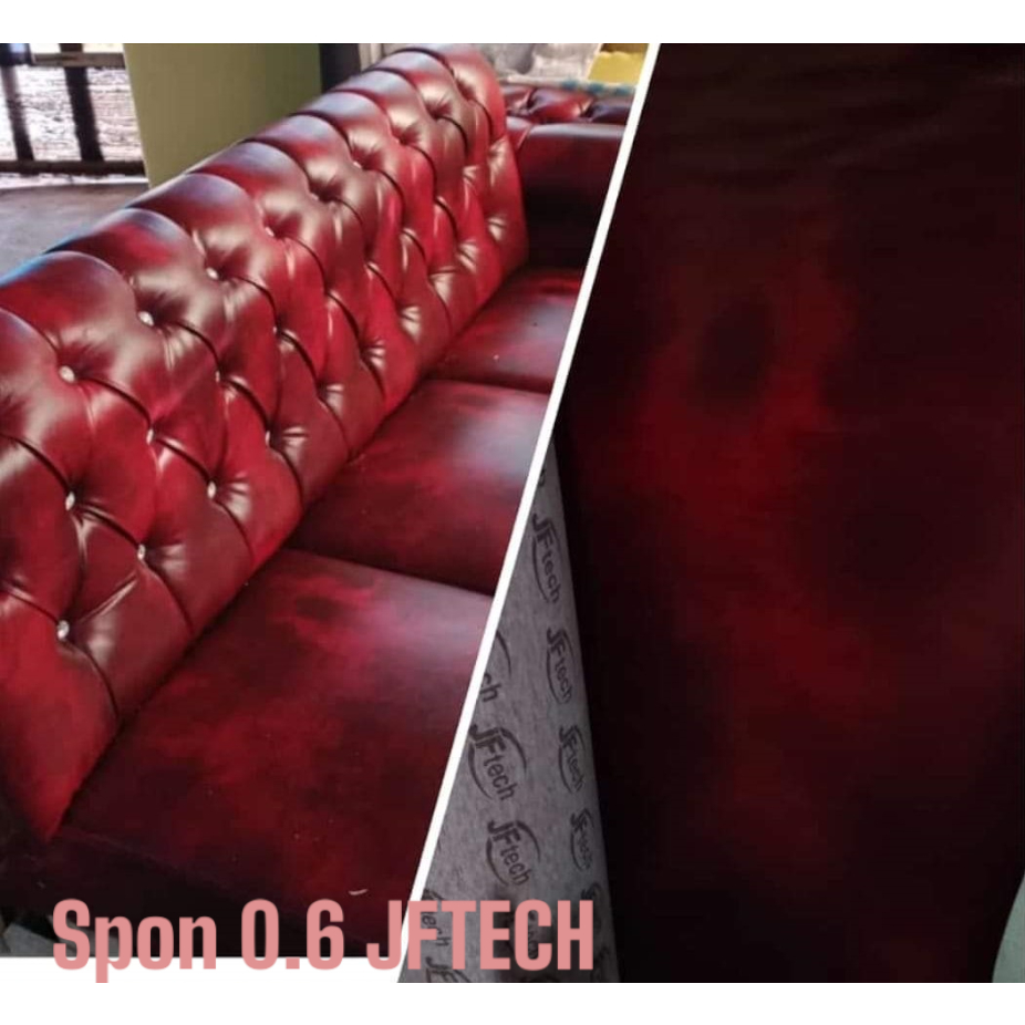 SPON / OSCAR KULIT SINTETIS BERCAK UNTUK SOFA JAGUAR / JOK/ KURSI/ SOFA