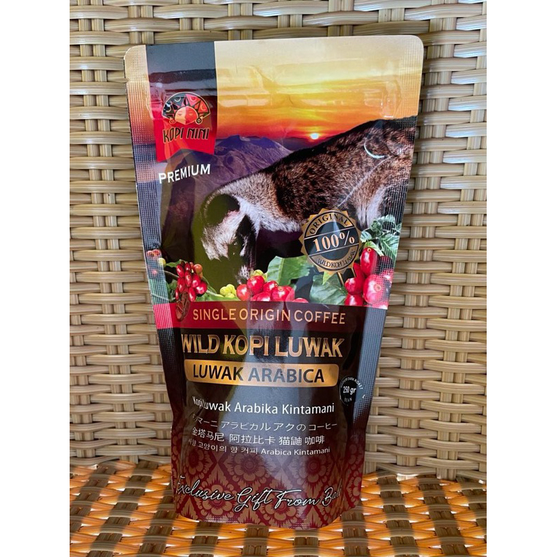 

Kopi Bali Kintamani Arabica Luwak 250GR