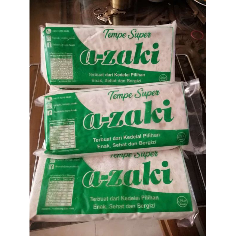 

Tempe Super dan sehat Azaki 350 gram