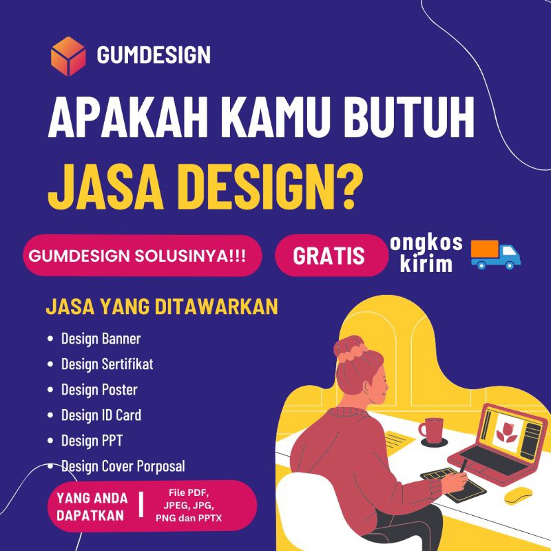 Jasa Design, Desain Poster, Desain Banner, Desain IDCard