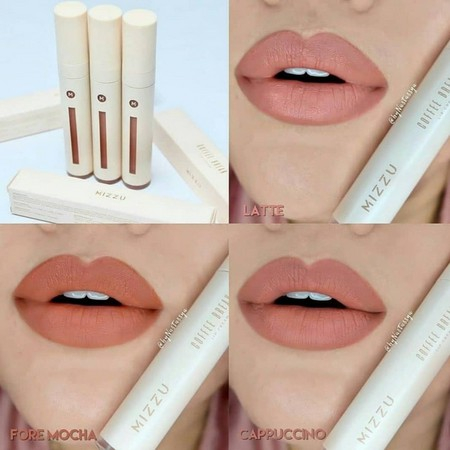 Mizzu Coffee Break Lip Cream | Nude Series | Cappucino Latte Macchiato Espresso