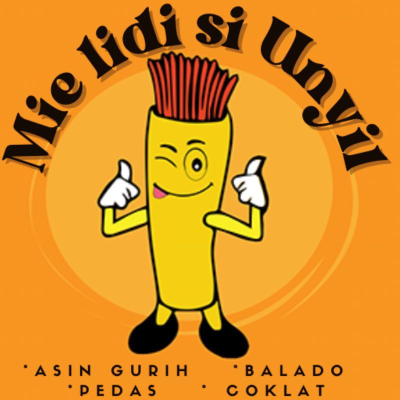 

MIE LIDI SI UNYIL/ MIE LIDI PEDAS/ BALADO/ ASIN GURIH isi 10 PCS