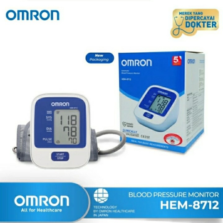 Tensimeter Digital OMRON HEM 8712 / Alat ukur tekanan darah OMRON